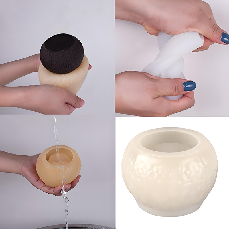 Soap Making Dish - ثلاثية الأبعاد محاكاة جوز الهند قالب