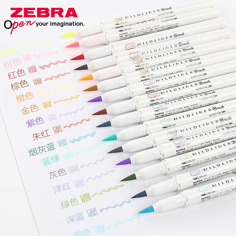 هايلايتر زيرا-ثنائي الطرف ، قل - مراجعة Zebra Pen Mildliner وسعره