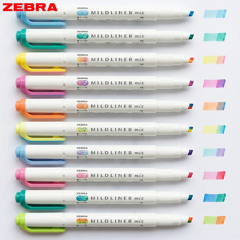 قلم تحديد زيبرا WKS23 ميلدلاين - مراجعة Zebra Pen Mildliner وسعره