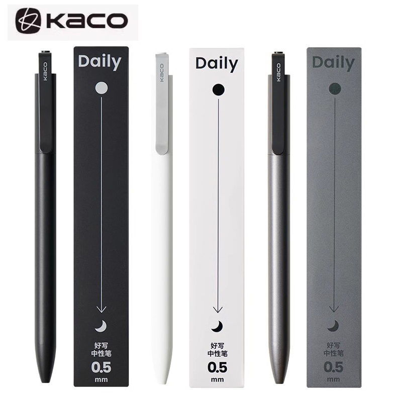 KACO جل أقلام الصحافة قلم توقي - مراجعة Pentel Pen Energel وسعره
