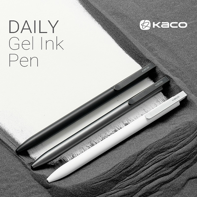 KACO جل أقلام الصحافة قلم توقي - مراجعة Pentel Pen Energel وسعره