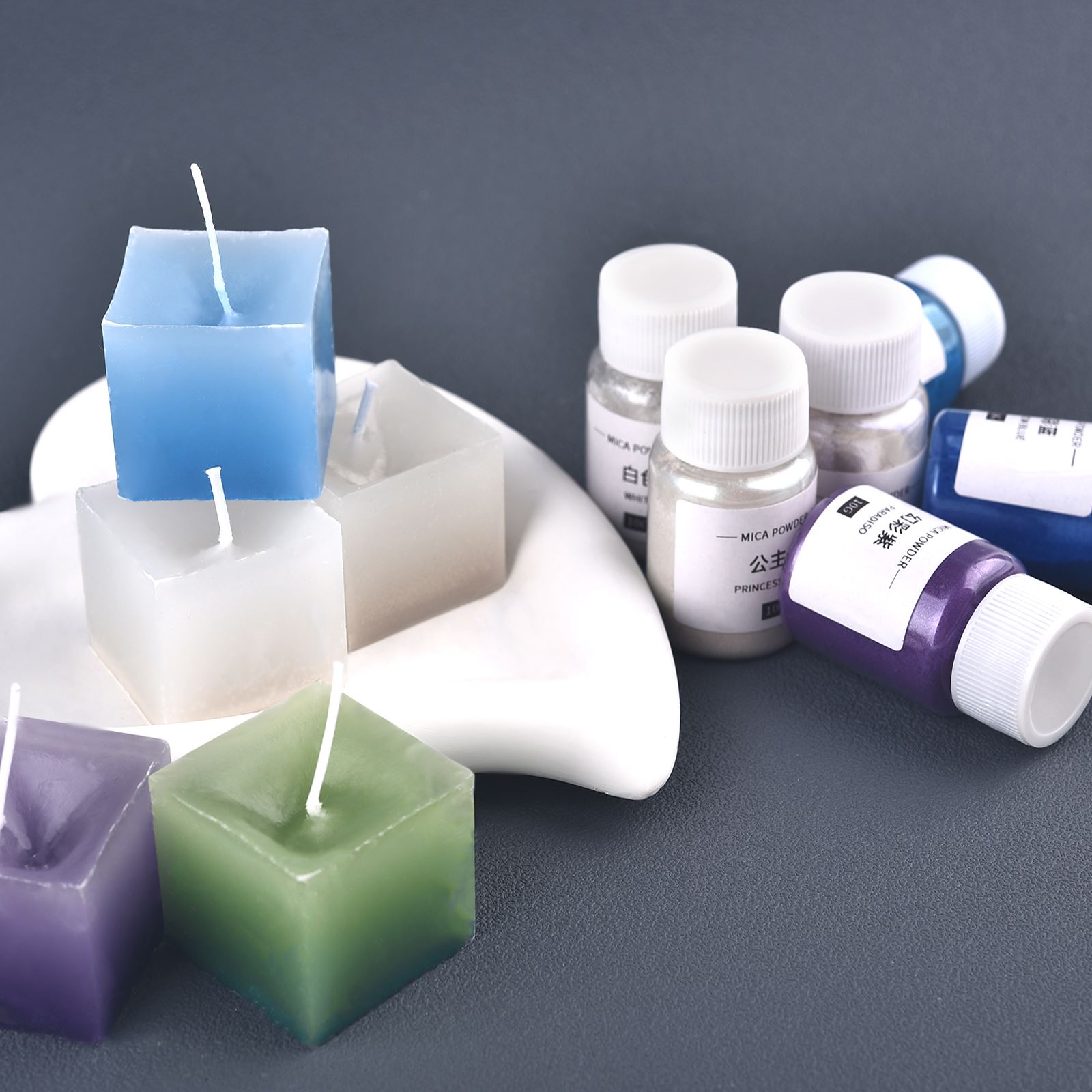 10 جرام بيرليسسينت مسحوق الميك - مراجعة Oxide Pigment Soap وسعره