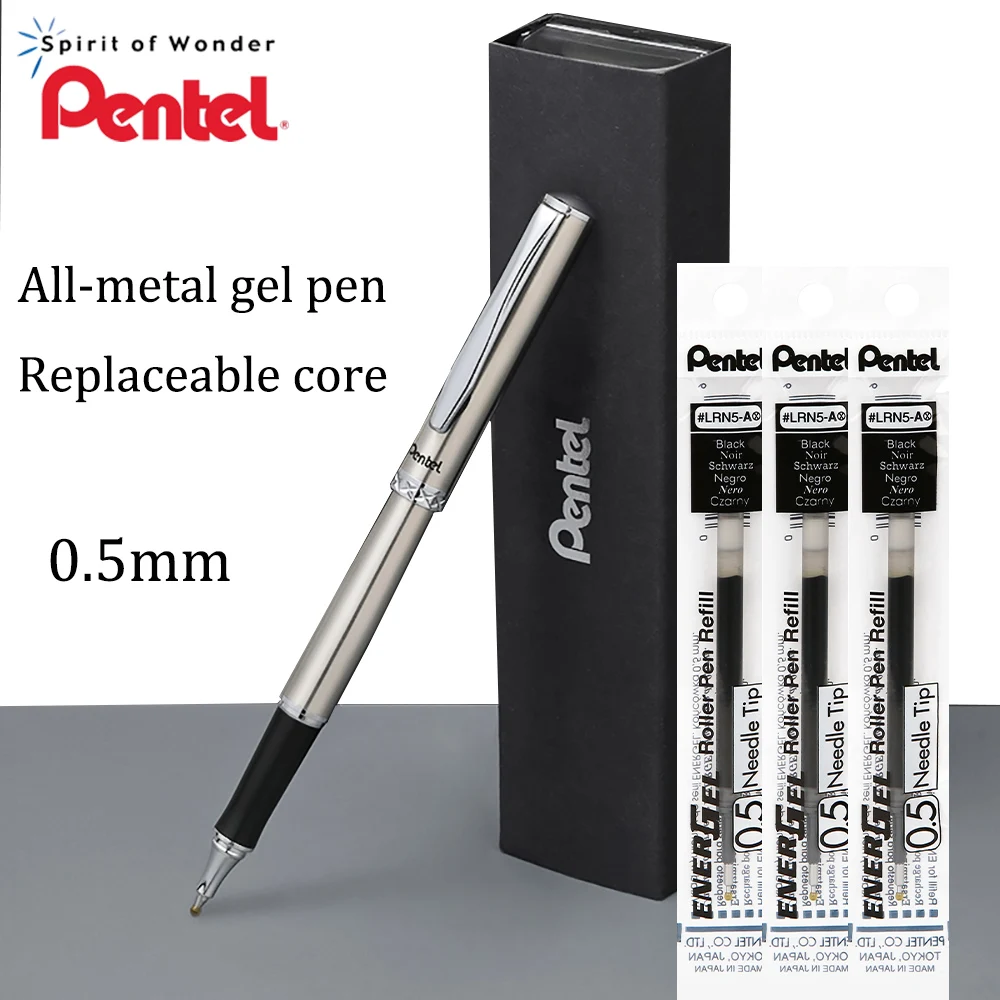 اليابانية بينتيل المعادن هلام  - مراجعة Pentel Pen Energel وسعره